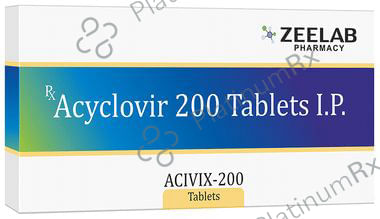 Acivix 200mg Tablet 10s