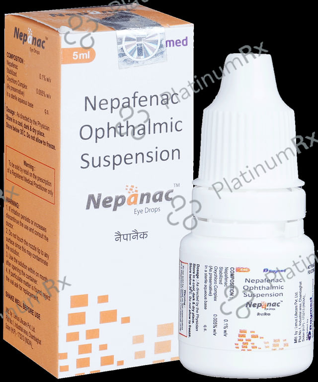Nepanac 0.1% Eye Drop 5ml