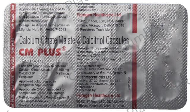 CM Plus Capsule 10s