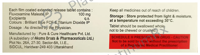 Voxox 100 Tablet ER 10s