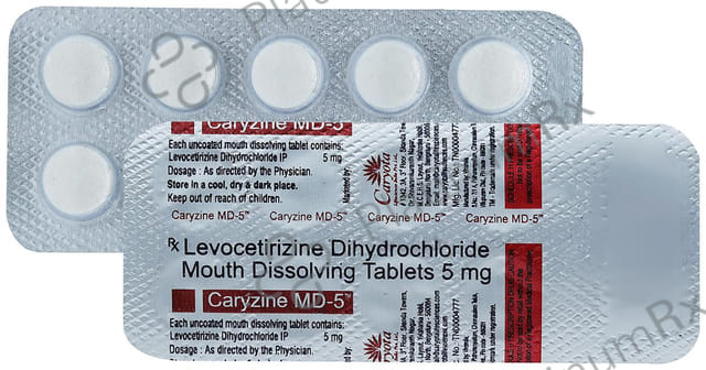 Caryzine 5mg Tablet MD 10s
