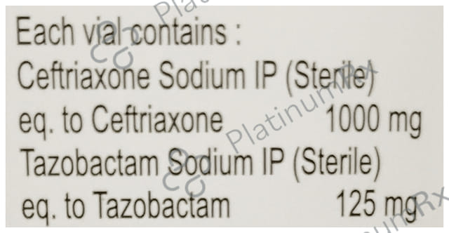 Ultroz TZ 1.125gm g Injection 1s