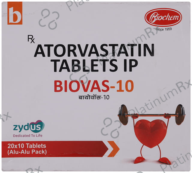 Biovas 10mg Tablet 10s
