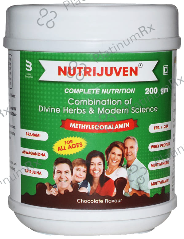 Nutrijuven Complete Nutrition Powder (200gm Each) Chocolate 5 jar