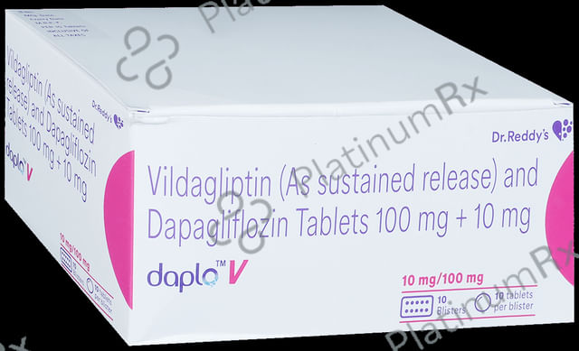 Daplo V 10/100mg Tablet SR 10s