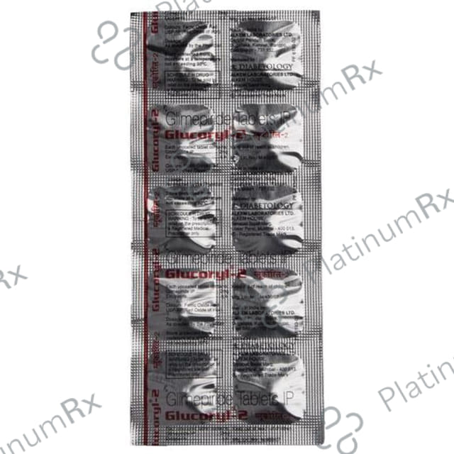 Glucoryl 2mg Tablet 10s