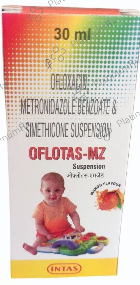 Oflotas MZ 50/120/10mg Oral Suspension 30ml