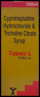 Cypwiz L 2/275mg Syrup 200ml