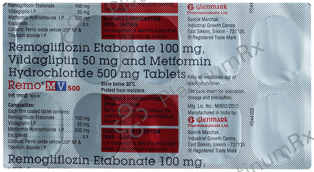 Remo MV 500mg Tablet 10s