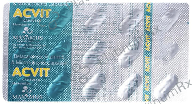 Acvit Capsule 15s