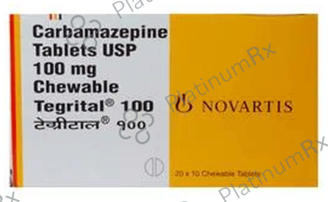 Tegrital 100mg Chewable Tablet 10s