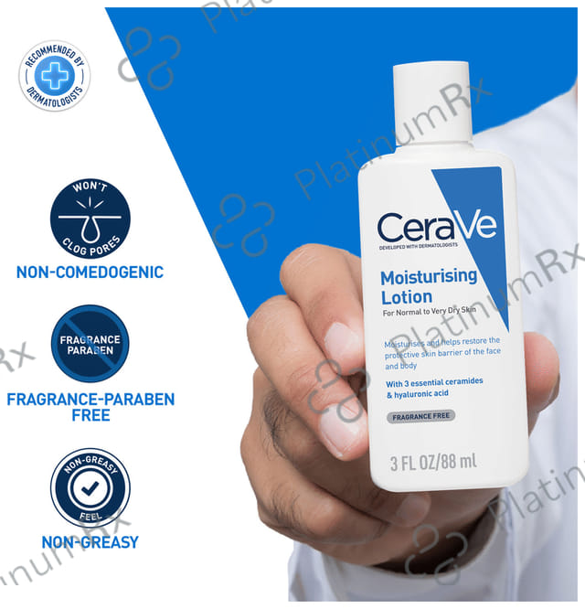CeraVe Moisturising Lotion for Dry to Very Dry Skin 88 ml