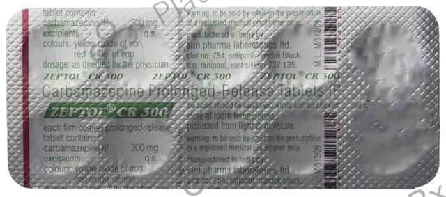 Zeptol CR 300mg Tablet 10s