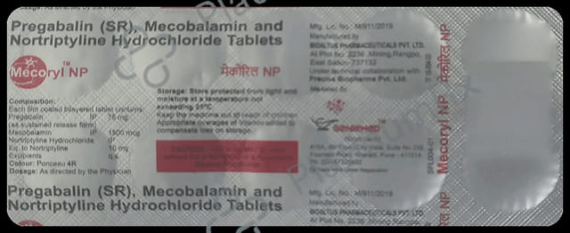 Mecoryl NP Tablet 10s
