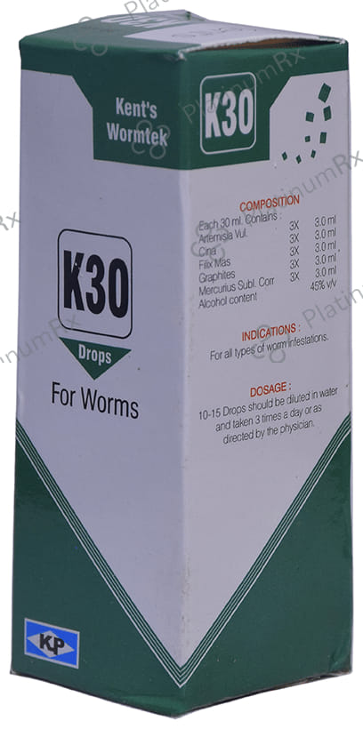 Kent's K30 Worms Oral Drops