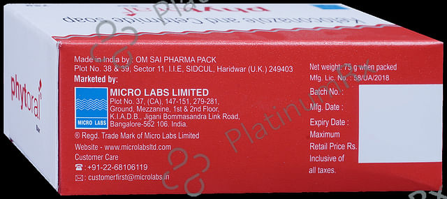 Phytoral 2/0.5% Soap Bar 75gm