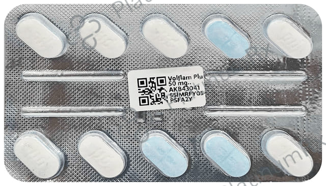 Volflam Plus 50/325mg Tablet 10s