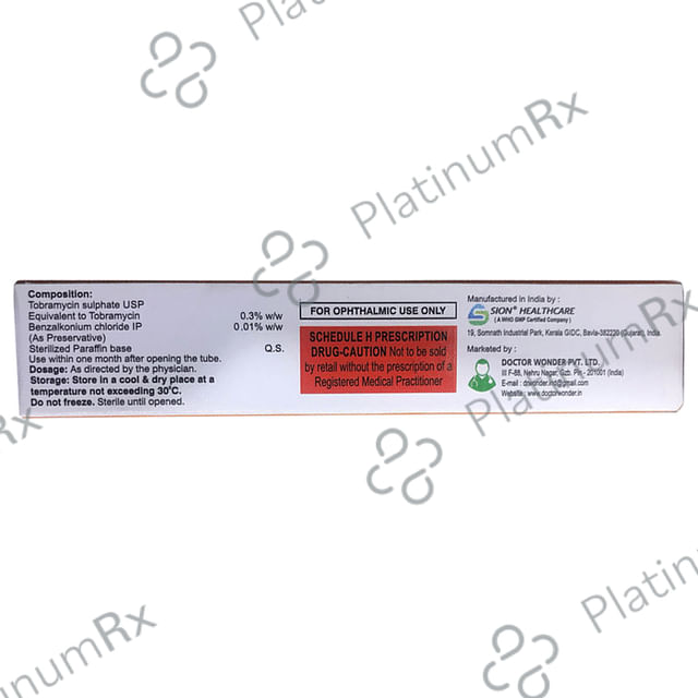 Tobizap Eye Ointment