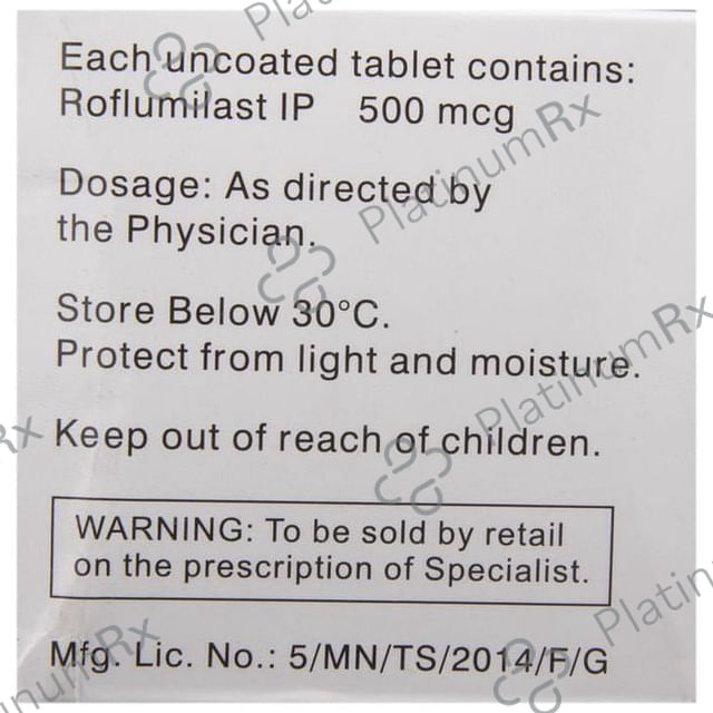 Rofaday 500mcg Tablet 10s
