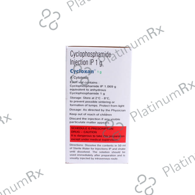 Cycloxan 1000mg Injection