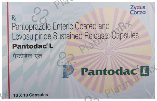Pantodac L 75/40mg SR Capsule 10s