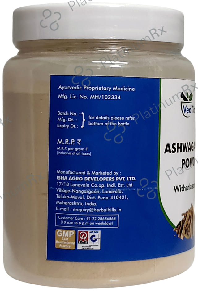 Ved Tattva Organic Ashwagandha Withania Somnifera Powder
