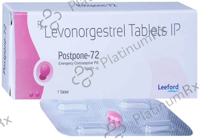 Postpone 72 Tablet