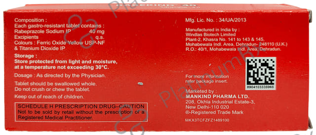 Rabekind 40mg Tablet 10s