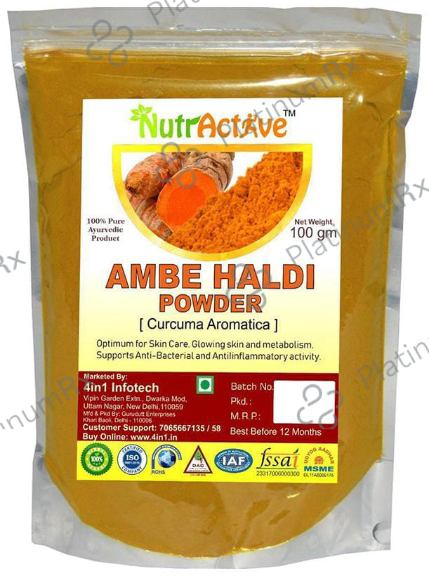 NutrActive Ambe Haldi Powder