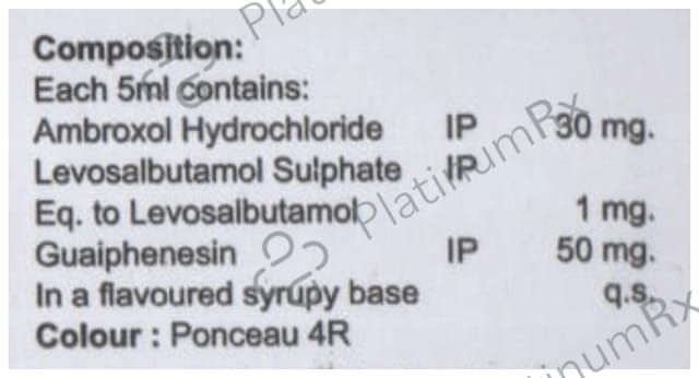 Coughplas LS Syrup Strawberry Sugar Free 100ml
