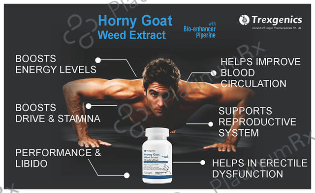 Trexgenics Horny Goat Weed Extract Veg Capsule