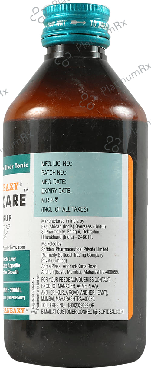 Livcare Syrup 200ml