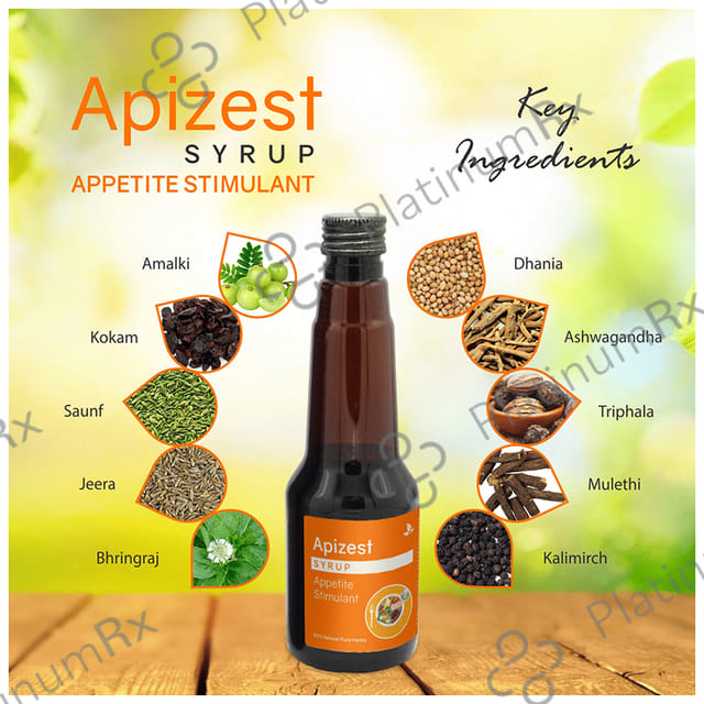 Apizest Syrup (225ml Each) 1 Bottle