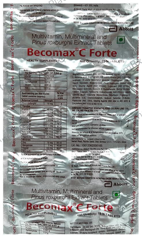 Becomax C Forte Tablet 15s