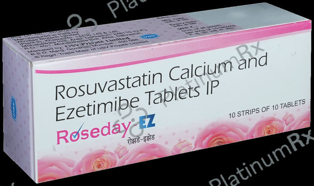 Roseday EZ 10/10mg Tablet 10s