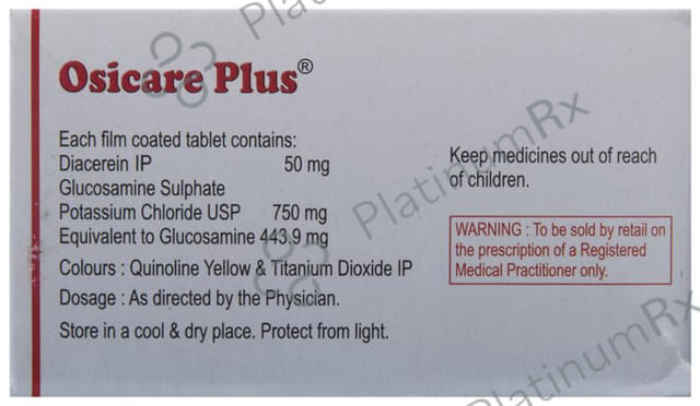 Osicare Plus 50/750mg Tablet 10s