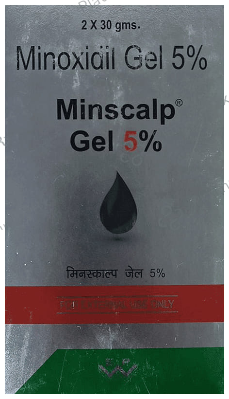 Minscalp 5% Gel 2X30gm