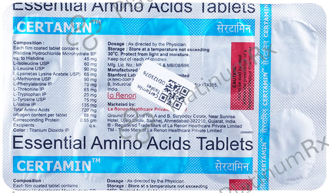 Certamin Tablet 10s