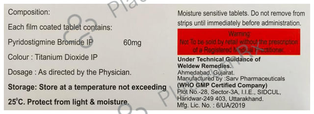 Pyrostig 60mg Tablet