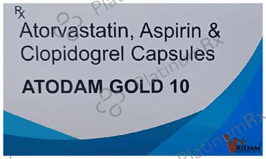 Atodam Gold 10/75/75mg Capsule 10s