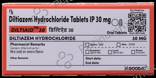 Diltiaid 30 Tablet
