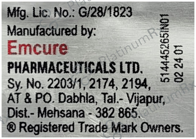 Orofer S 100 20mg Injection 5ml