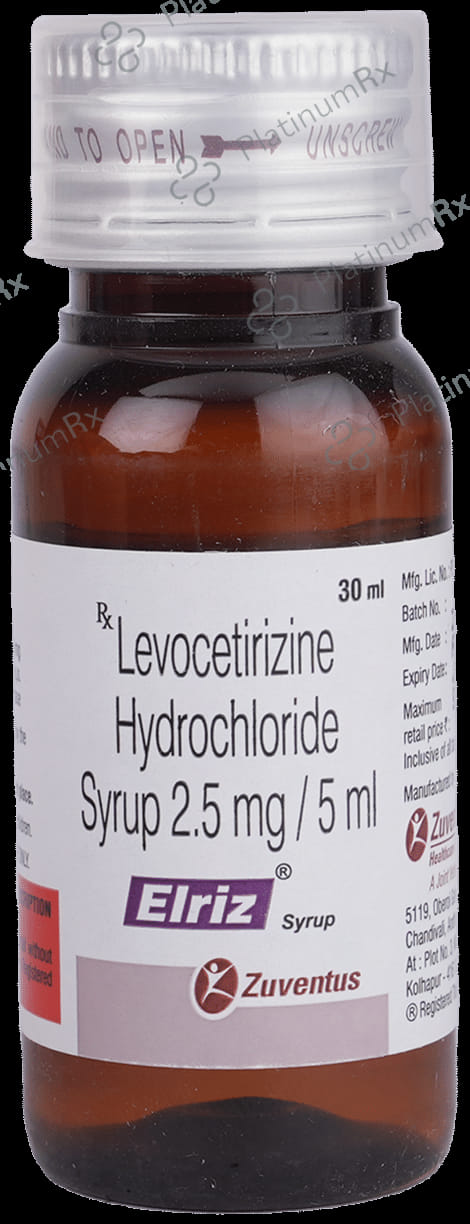 Elriz 2.5mg Syrup 30ml