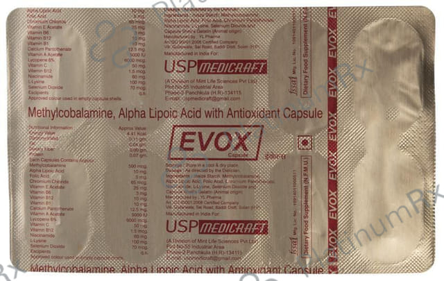 Evox Soft Gelatin Capsule