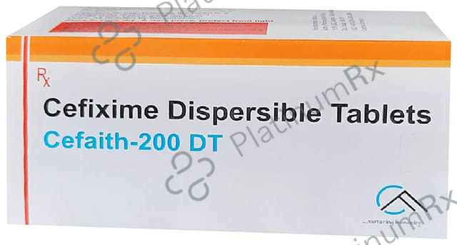 Cefaith 200mg Tablet DT