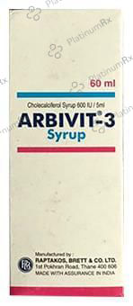 Arbivit 3 Syrup 60ml