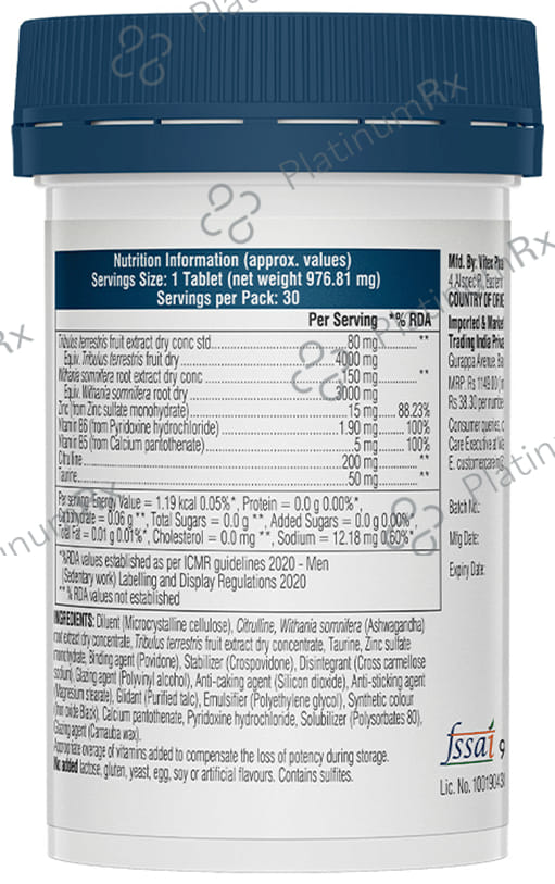 Swisse Men's Endurance Boost Tablet