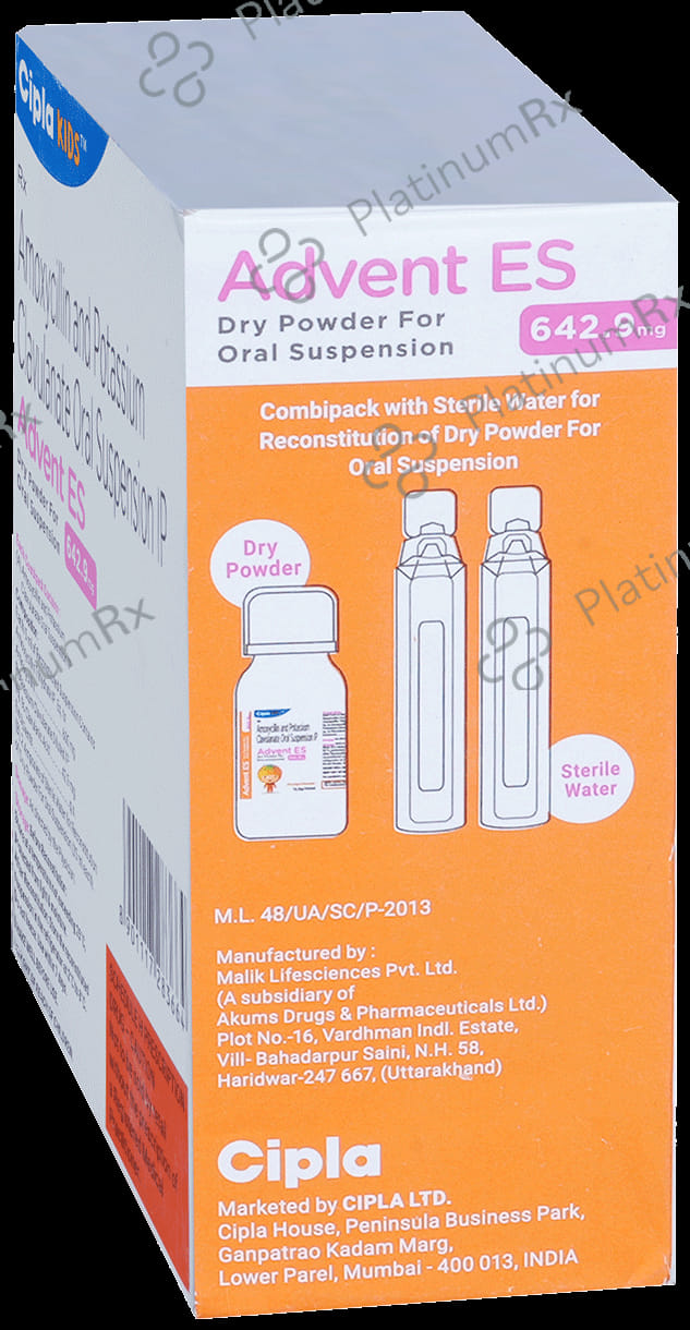 Advent ES 600/42.9mg Oral Suspension 50ml