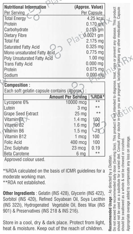Lycovil Softgel Capsule 10s