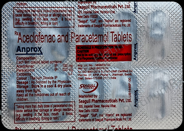 Anprox 100/325mgTablet 10s